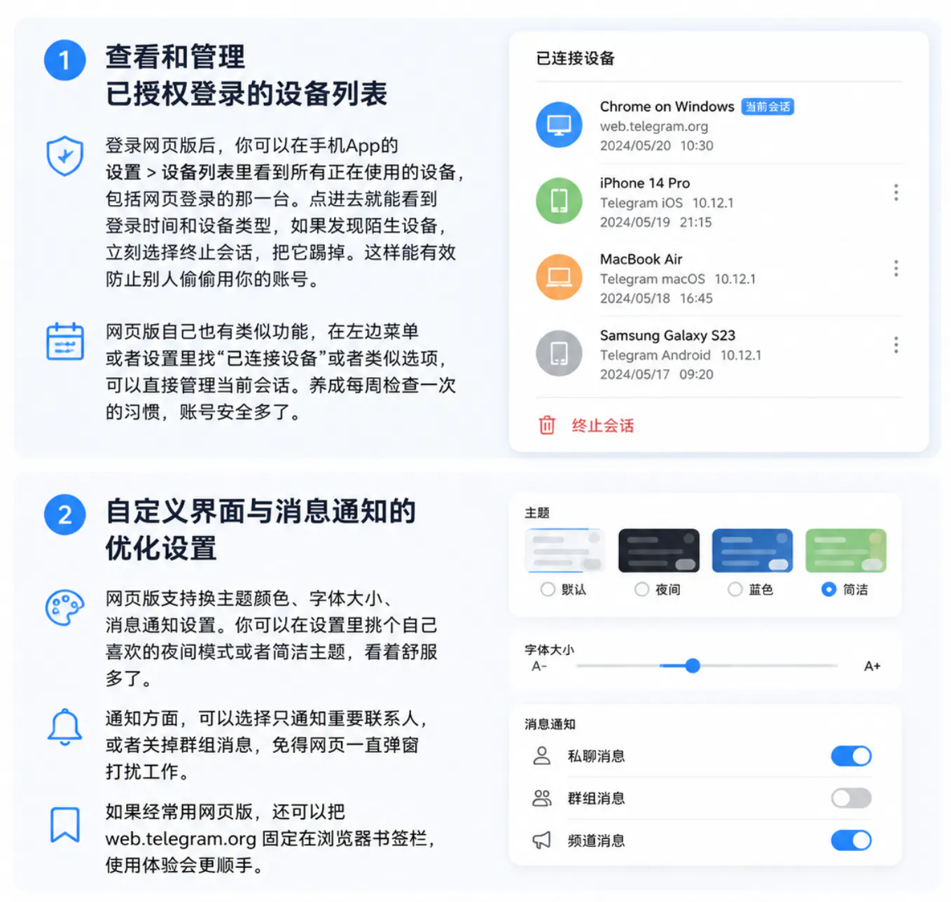 让Telegram网页版使用更顺畅的进阶建议