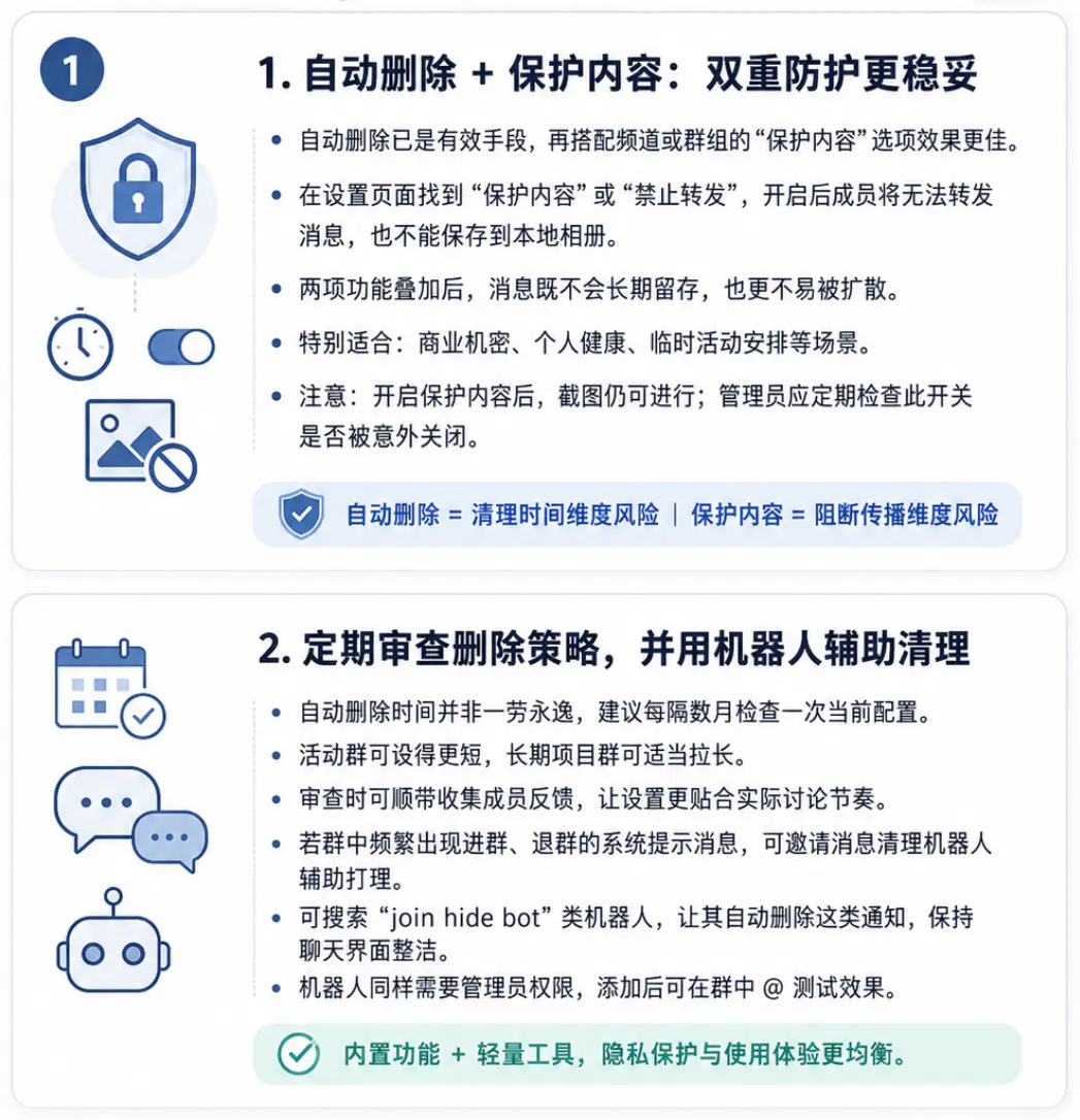 优化Telegram群组频道隐私体验的实用建议